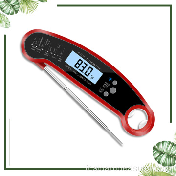 thermomètre à viande numérique électronique étanche à lecture instantanée thermomètres de cuisine de cuisine